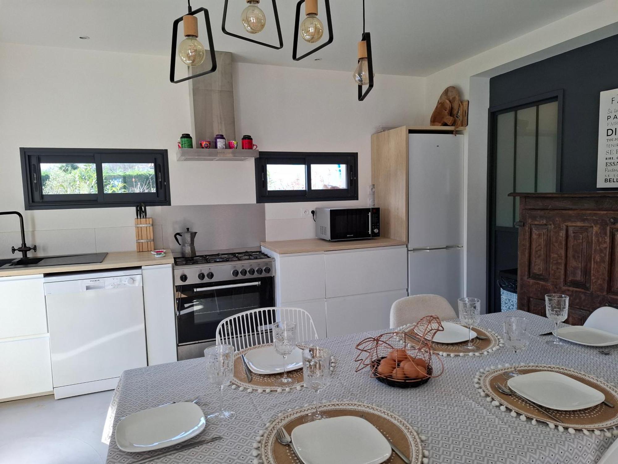 Charmante Villa Familiale Au Calme A 15Min Des Plages 아스카인 외부 사진