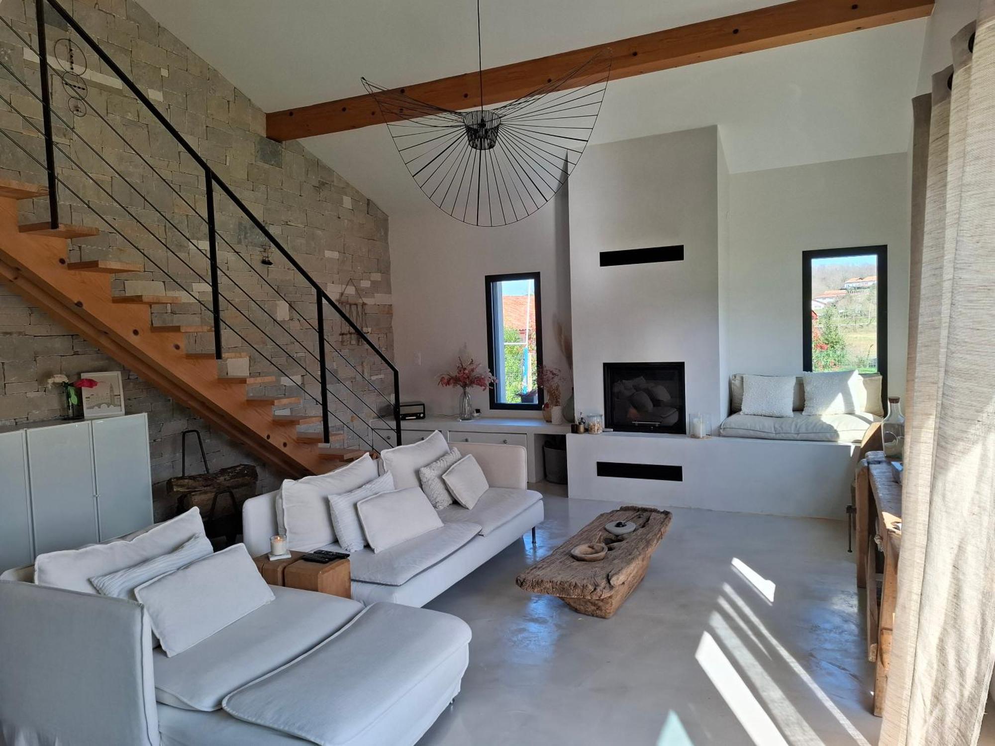 Charmante Villa Familiale Au Calme A 15Min Des Plages 아스카인 외부 사진